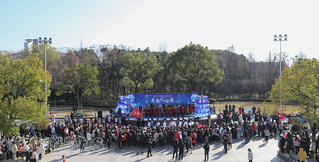 祝福新岁，浙大花样方阵青春飞扬