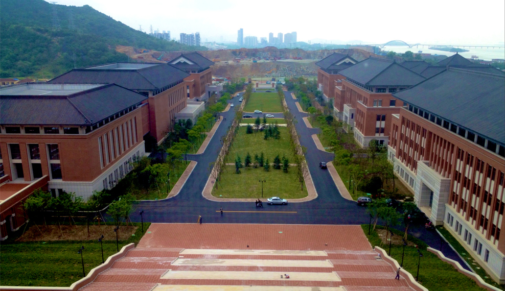 日新月异舟山校区美丽画卷徐徐展开