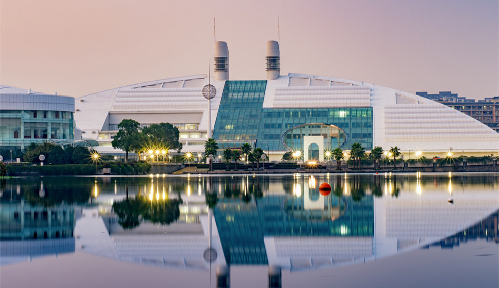 光影浙大38紫金港校区景色